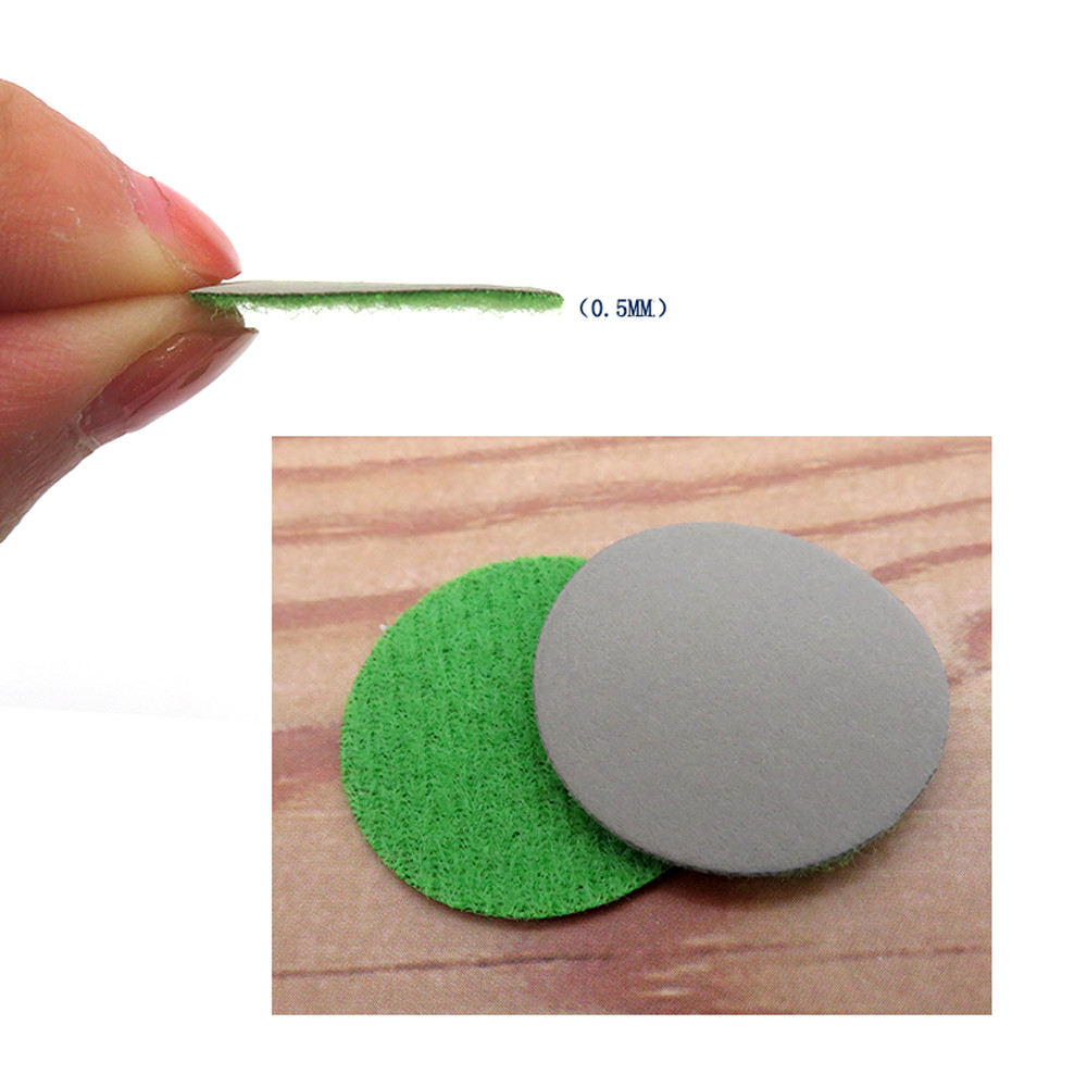 25/50mm Hook and Loop Sandpaper Sanding Disc Wet Dry Flocking Disc 60-10000 Grit
