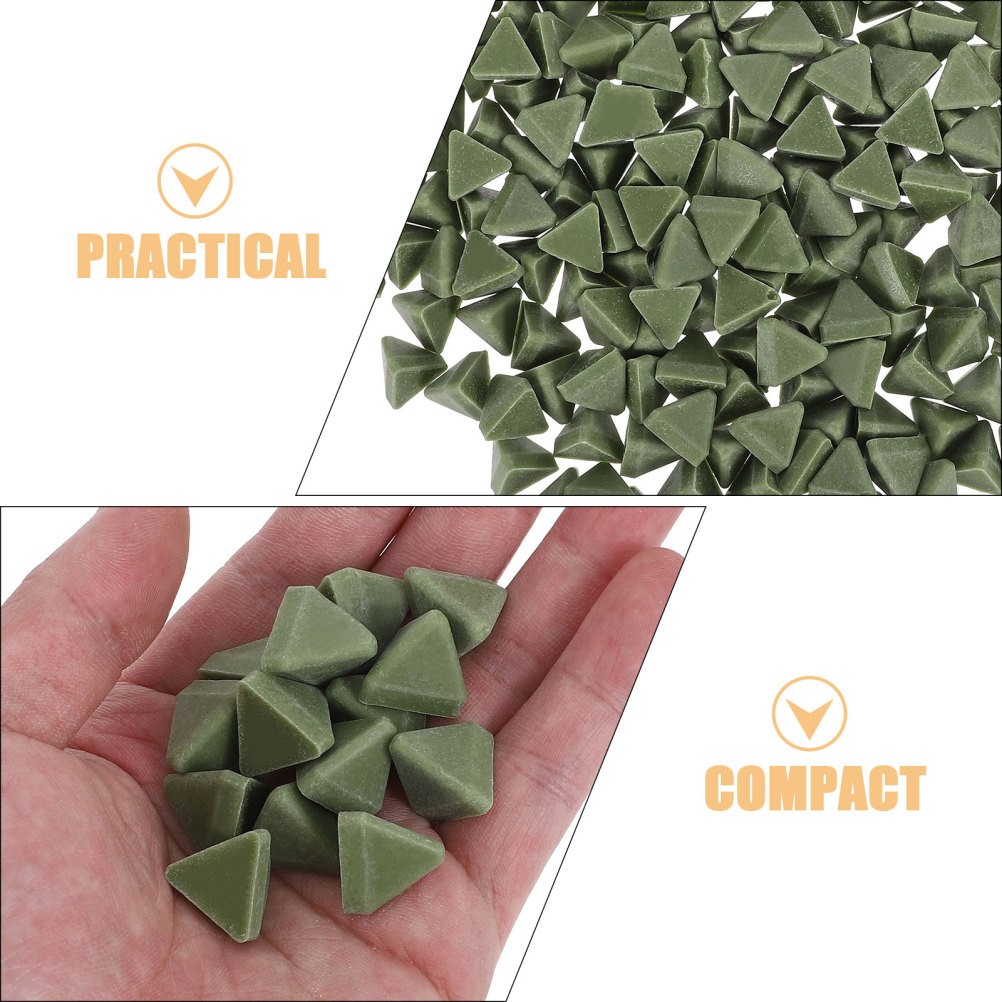 1 Pack 15mm/0.6″ Tumbling Media: Buffing Abrasive Material Tumbling Filler