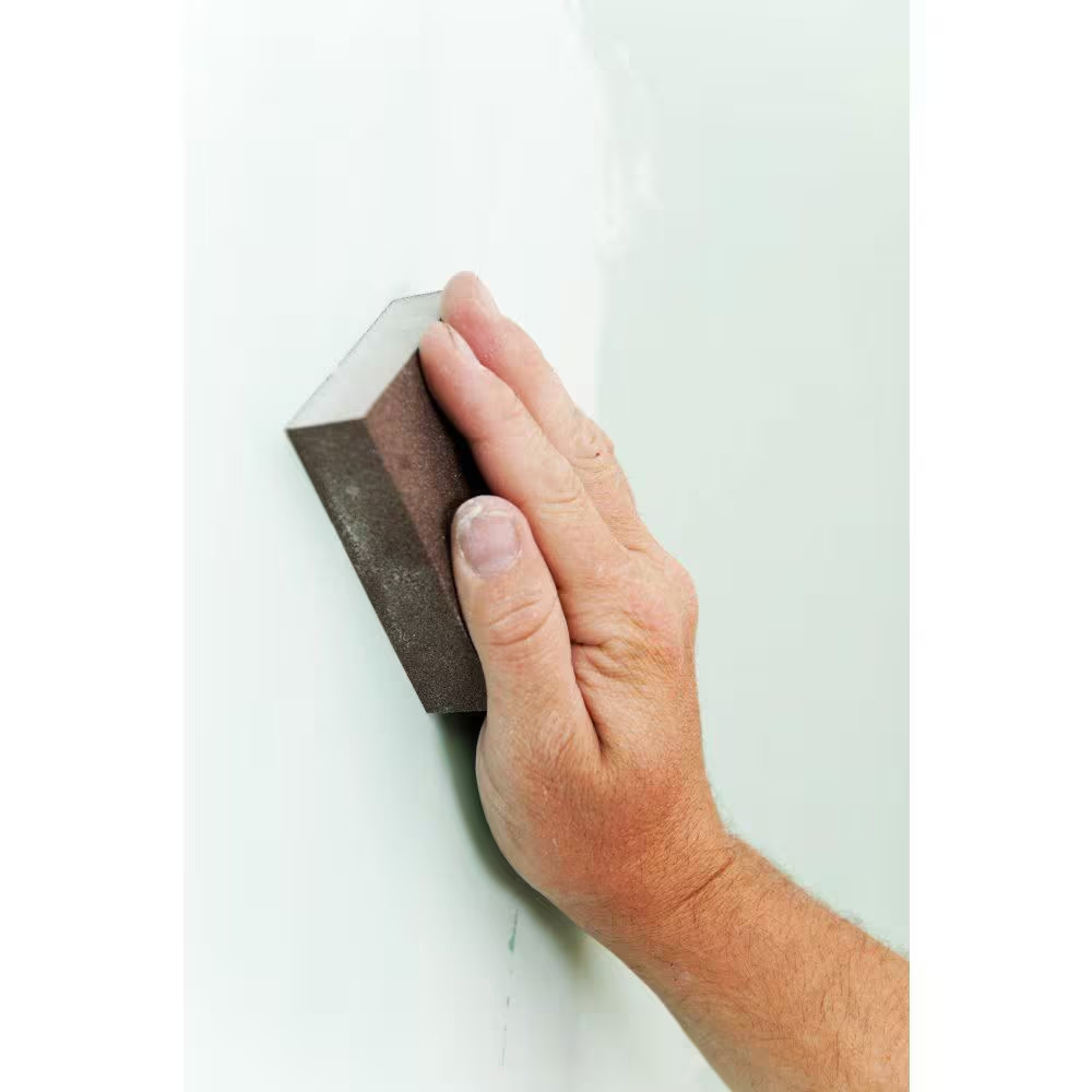 General Purpose Sanding Sponge 4.5 In. X 2.5 In. X 1 In. 120 Fine-Grit (3-Pack)