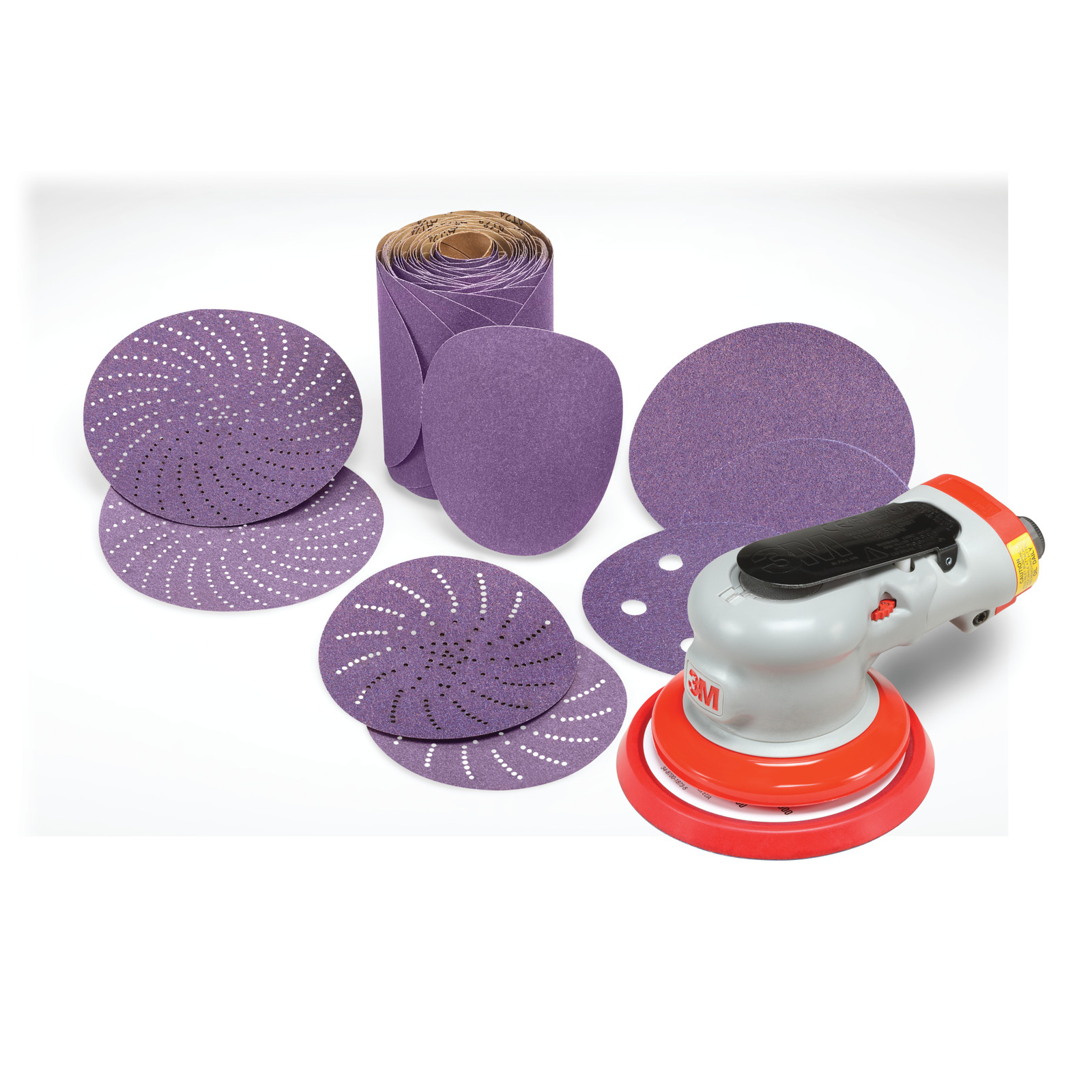 3M Cubitron II Hookit Paper Disc 732U, 120+ C-weight, 5 in x NH, Die500X