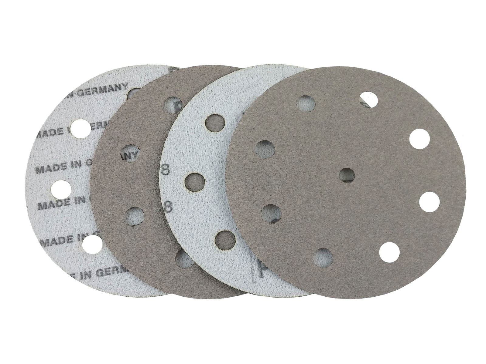 5″ X 9 Hole Platinum Film Hook and Loop Grip Sanding Discs (25 Pack, 1000 Grit)