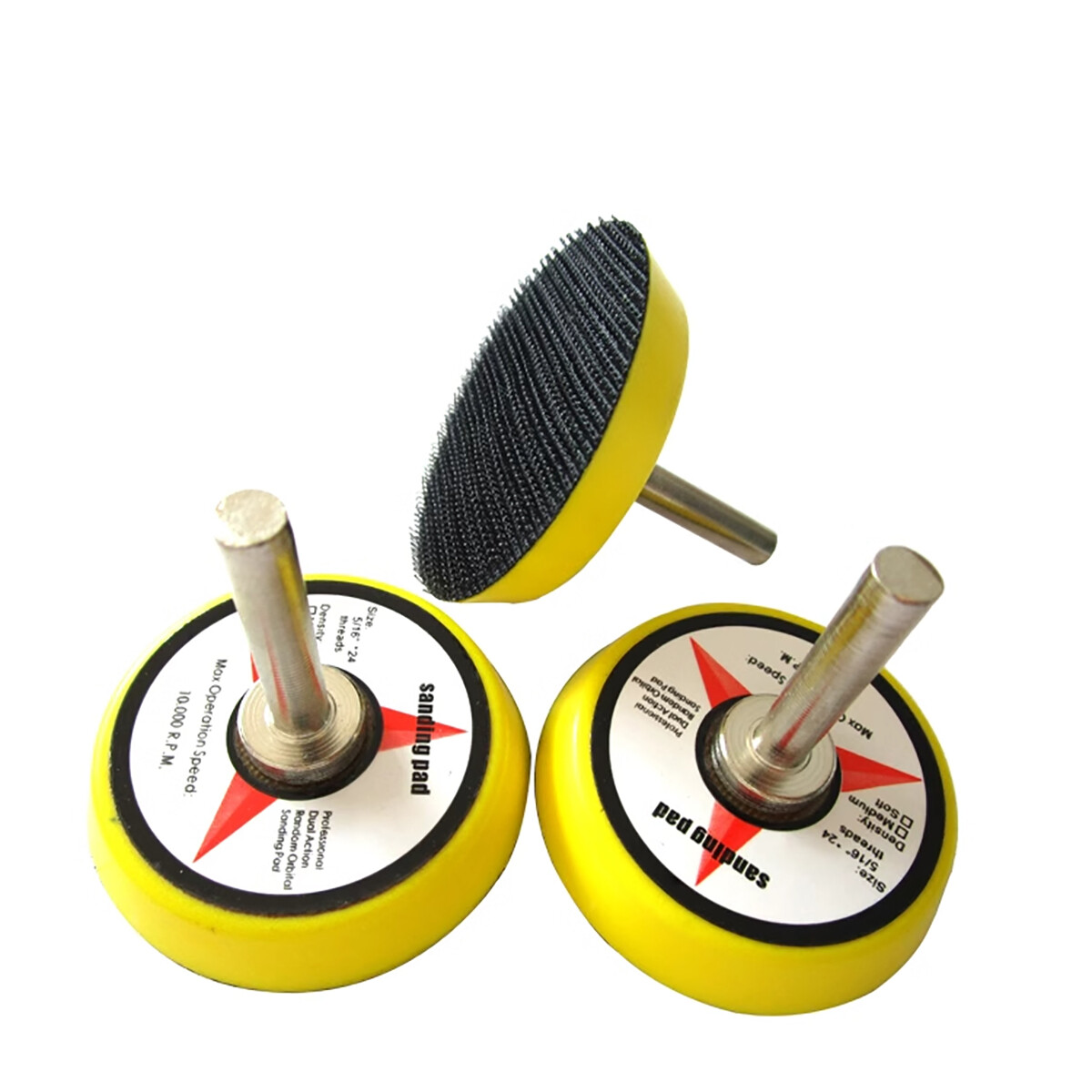 25/30/50/75mm Sanding Sander Backing Pad For Rotary Drill Bit Sandpaper Disc