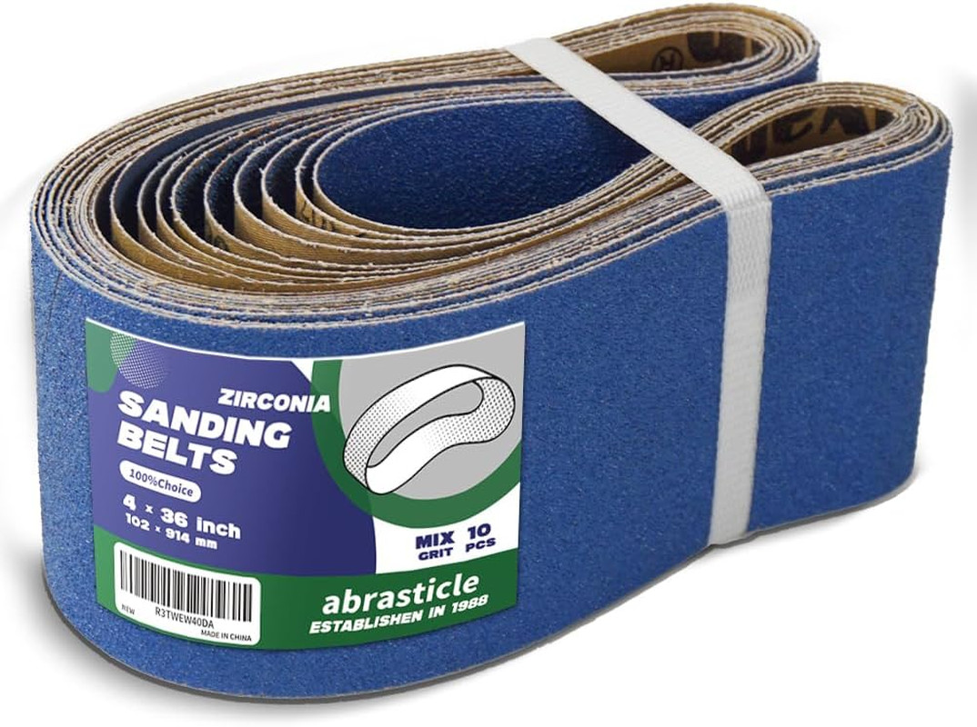 4″ X 36″ Zirconia Sanding Belts for Metal – 4 X 36 Inch Zirconia Metal Grinding