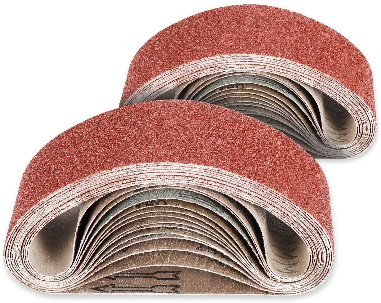 Wood Metal Sanding Belt 3″x18″ Aluminum Oxide 36/40/60/80/120/150/180/240/320