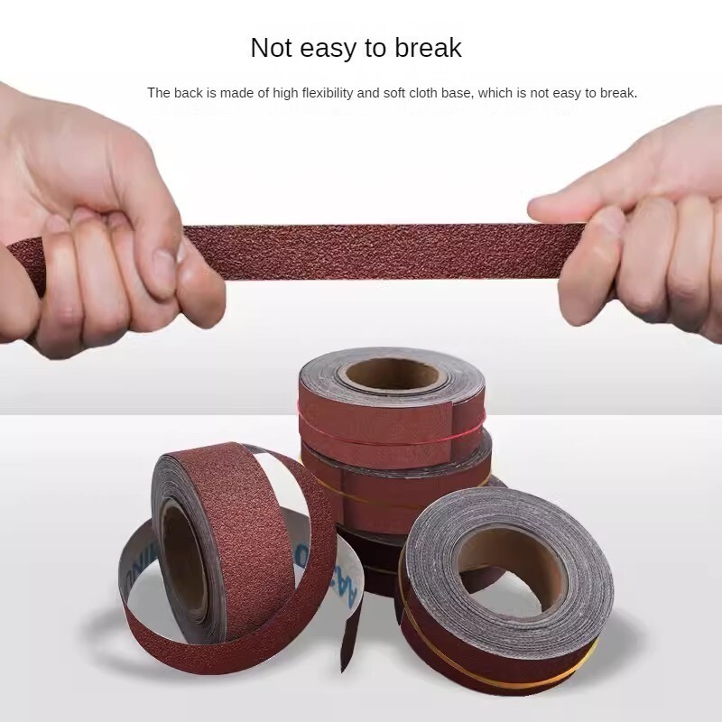 4/5 Axis Sanding Belt Roll Boxed Sandpaper for Wood Metal Furniture Polishing