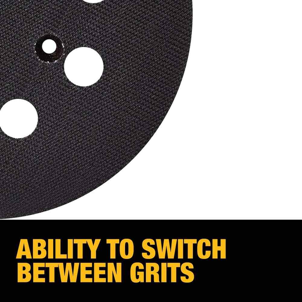 DEWALT 5 in. Random Orbit Palm Sander Pad