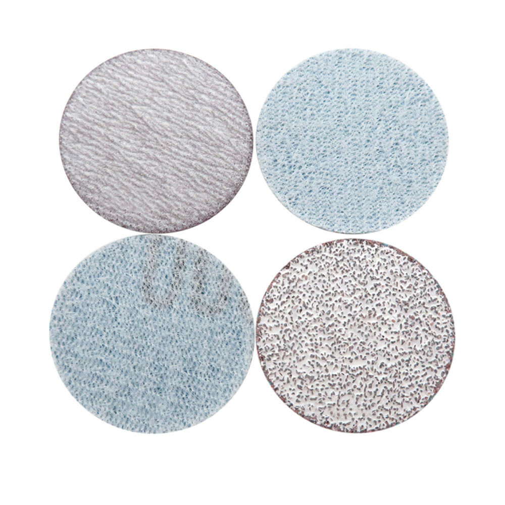 2 inch Hook & Loop Sanding Disc 50mm White Sandpaper Pads Orbital 60-1200 Grit