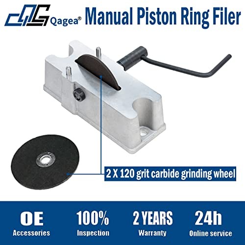 Manual Piston Ring Filer Includes 120 Grit Carbide Grinding Wheel 66785