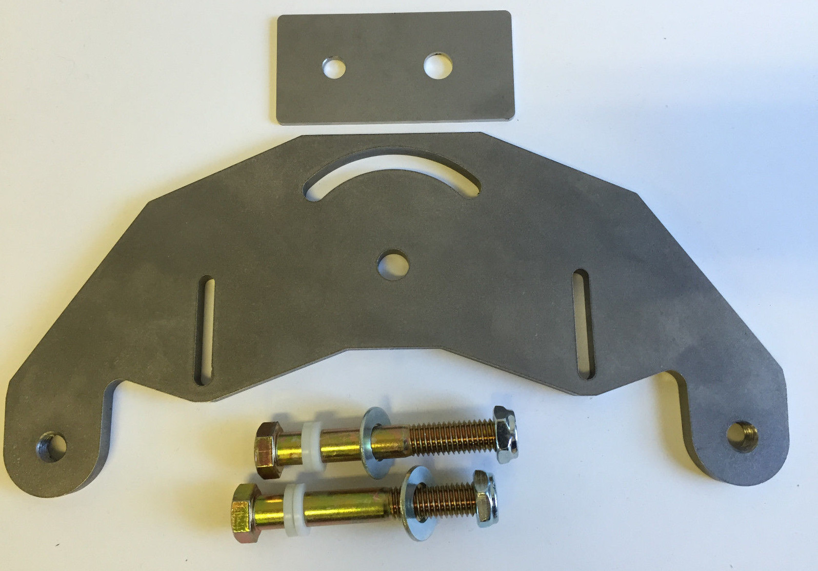 Belt Grinder D-backing plate for 2×72″ knife making grinder with bolt axles