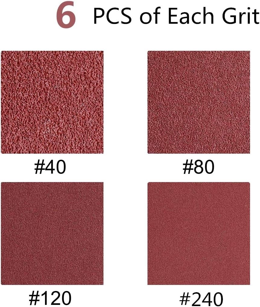 24PCS 2.5×14″ Belt Sander Sanding Belts – Aluminum Oxide