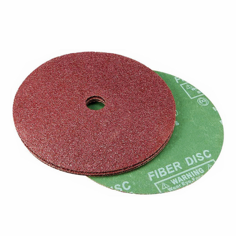 SATC 7″ x 7/8″ Fiber Resin Sanding Disc Calcined Aluminum Oxide 16 Grit 100 Pack