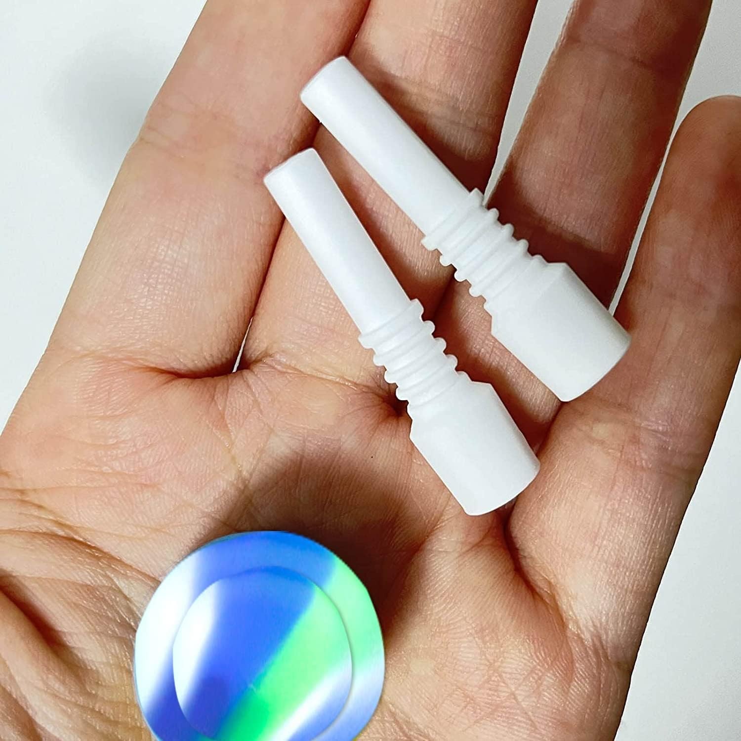 10 Pack of Sand Blaster Ceramic Nozzles Only – Replacement Sandblasting White