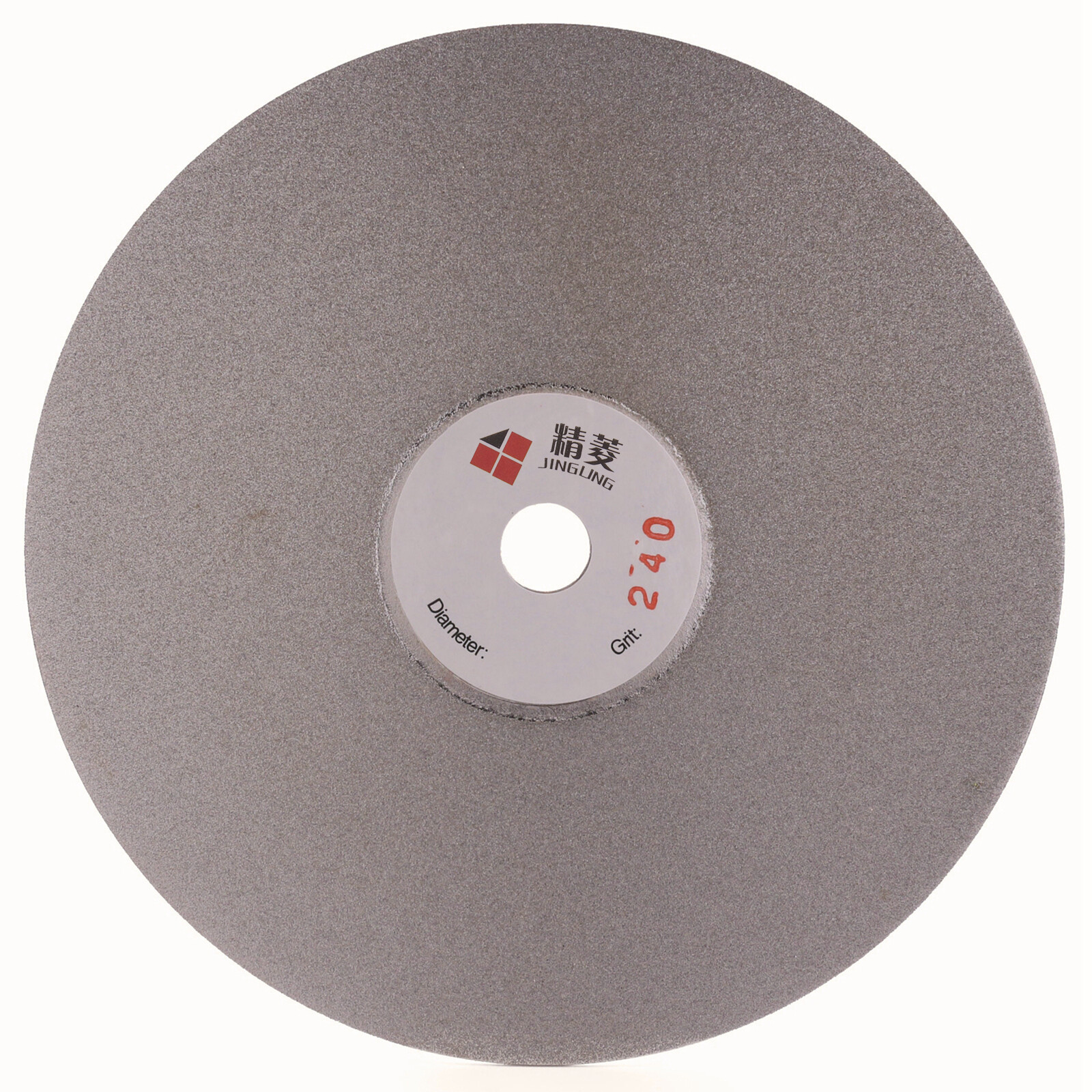 6 inch Lapidary Diamond Grinding Disc Grit 240 Coated Flat Lap Disk 1/2” Arbor