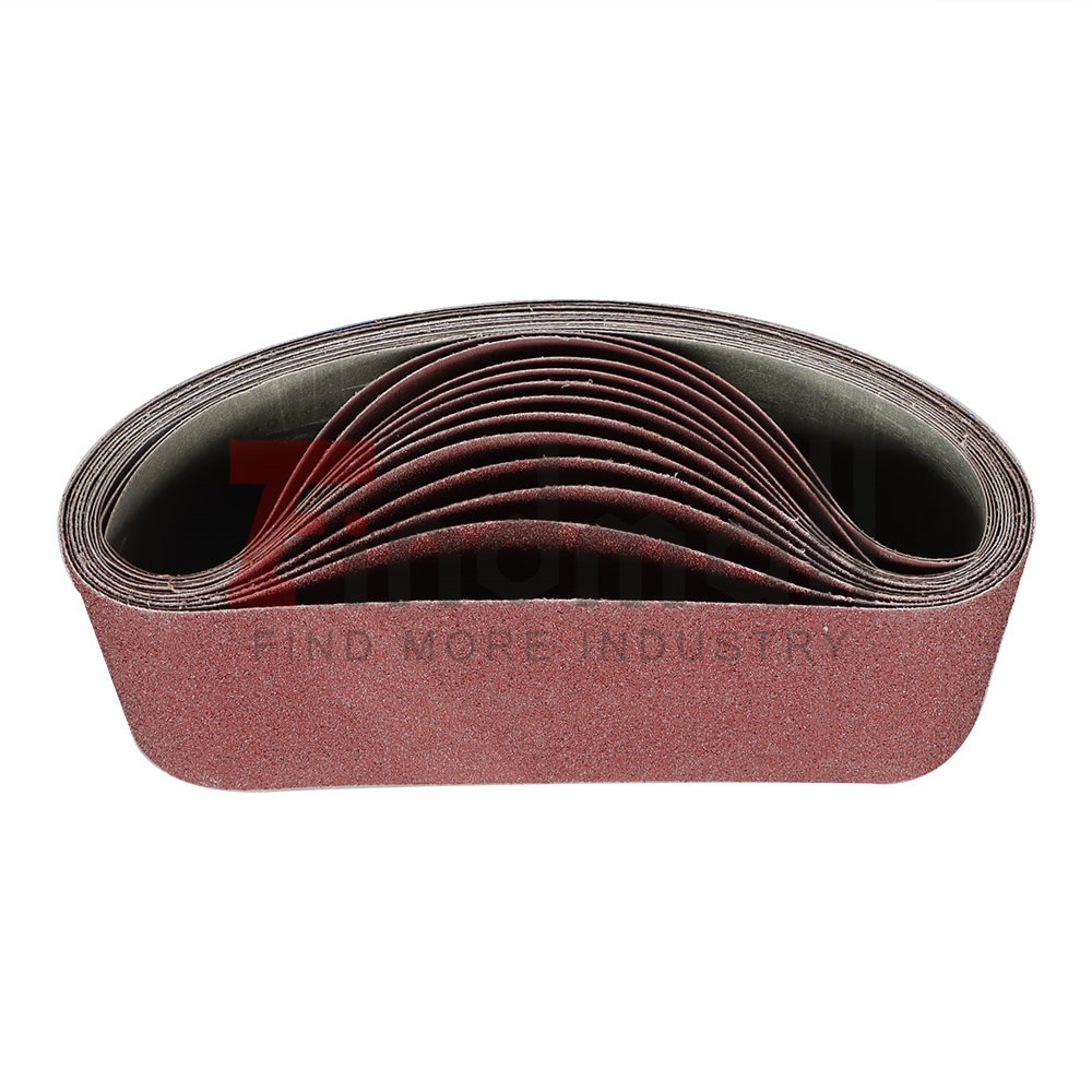 12PCS 4×24″ Sanding Belts 80 120 150 240 400 Grit Belt Sander Paper Sandpaper