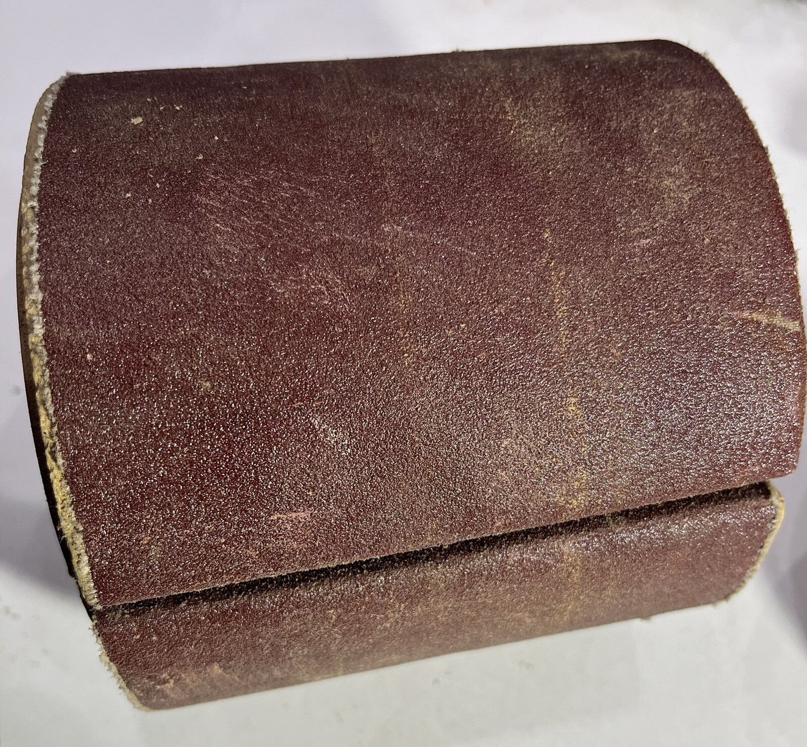 Sandpaper Drum Rubberized Coarse Surface Abrasive Wheel Set of 2 Italy