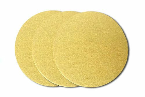 Starcke Premium 5 Inch No Hole Hook and Loop Grip Gold Sanding Discs