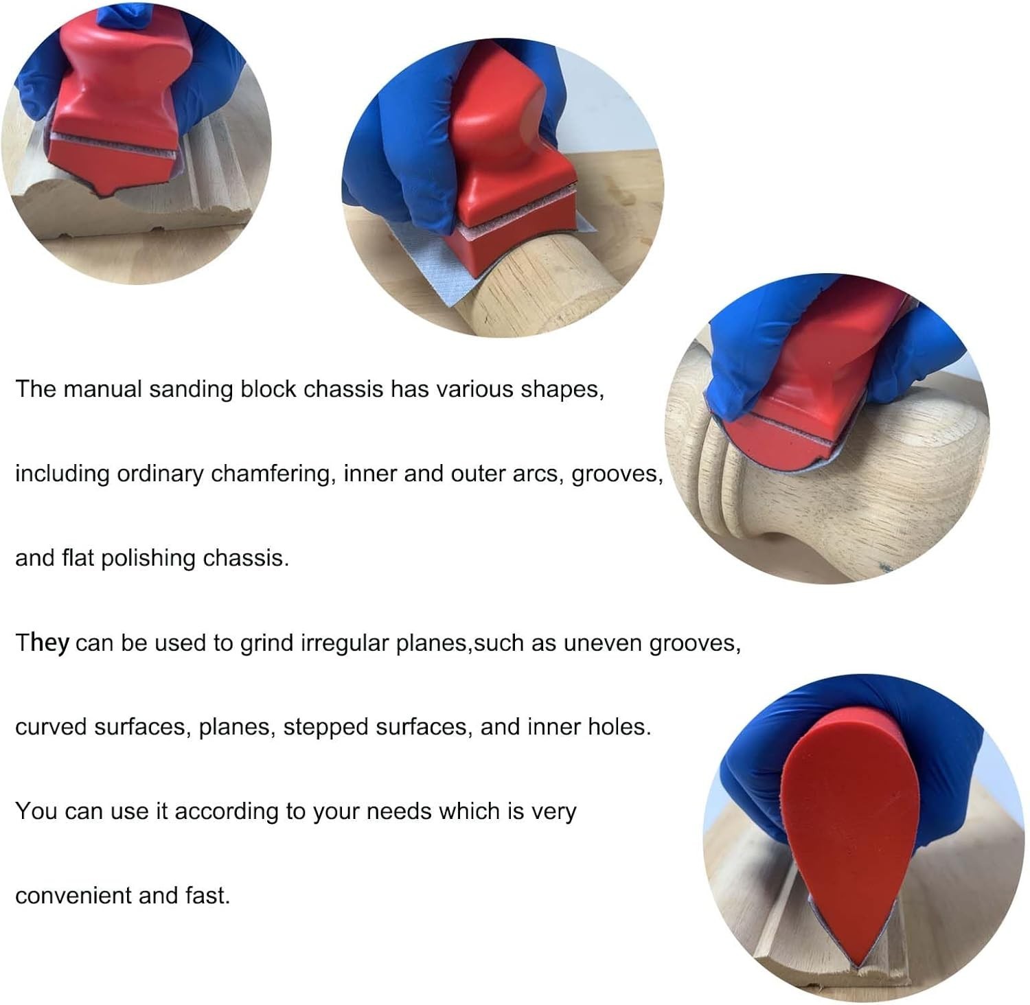 Abrasive Chassis for Wood Furniture, Auto Paint