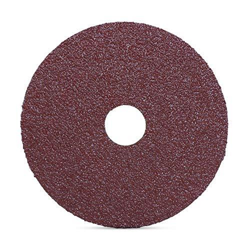 5″ x 7/8″ Fiber Resin Sanding Grinding Disc Aluminum Oxide 60 Grit, 25 Discs