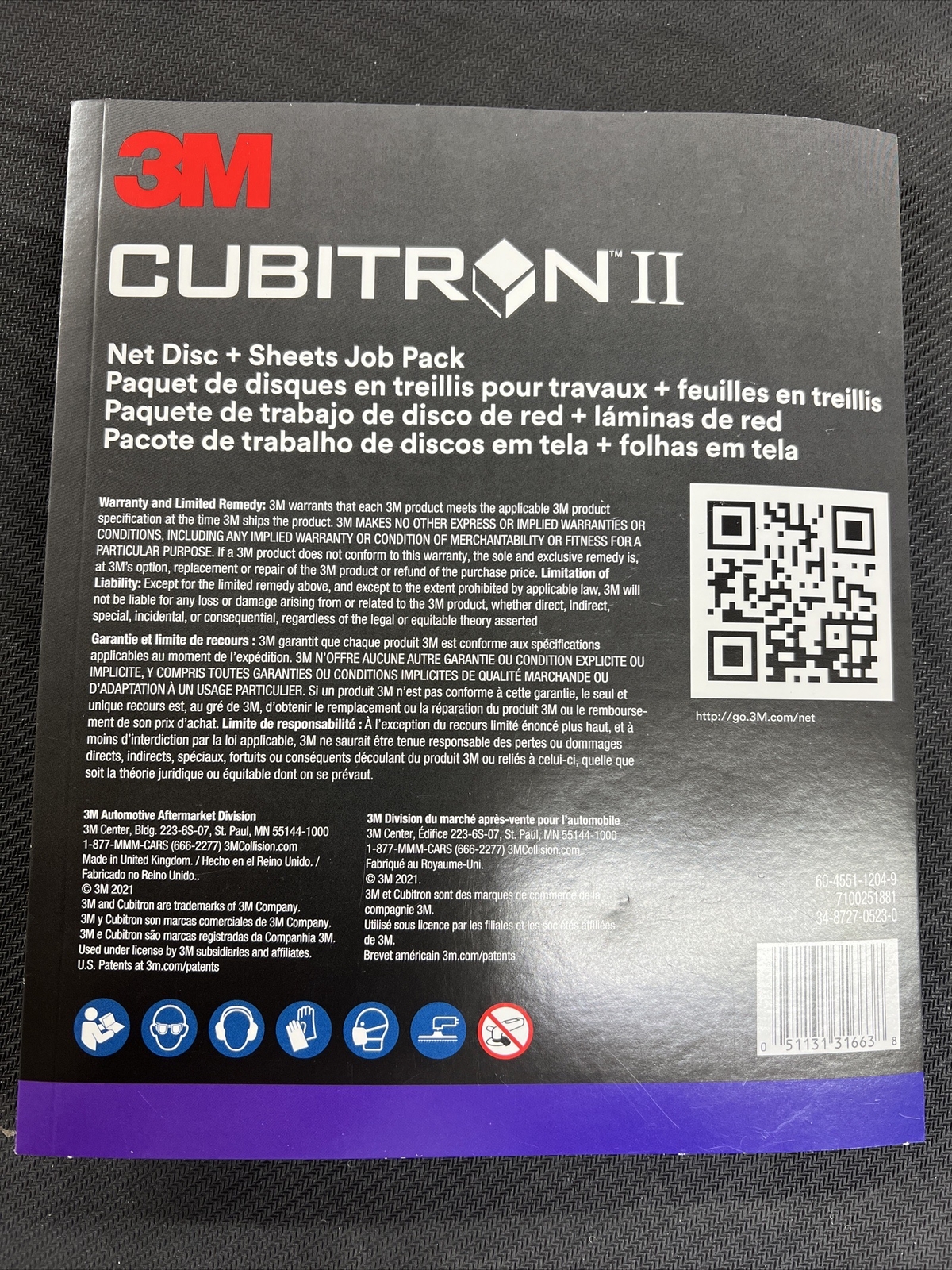 3M Cubitron II Net Disc + Sheets Job Pack – 6 Discs And 3 Sheets