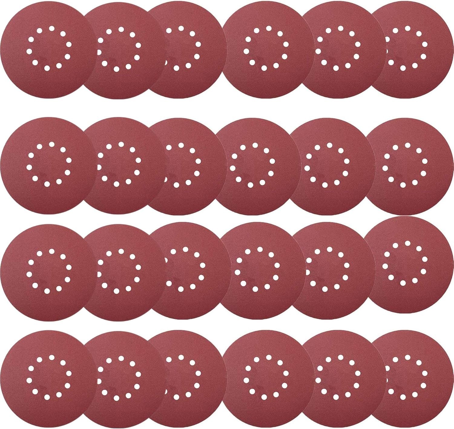 50 PCS 9-Inch 10-Hole Hook-and-Loop Sanding Discs for Drywall Sander -10 Pack…