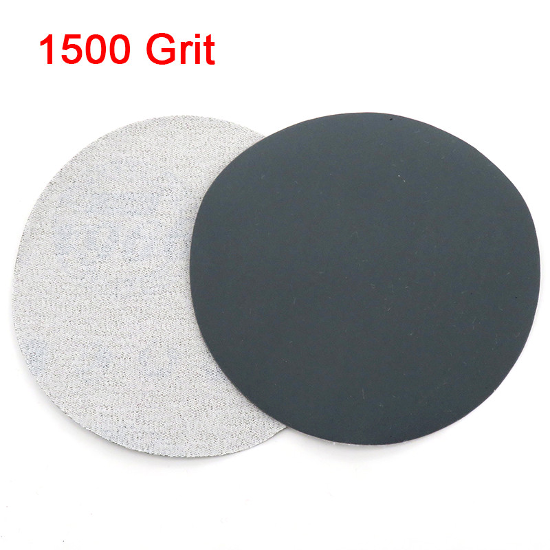 5″ Inch Wet and Dry Sandpaper Round Sanding Discs Hook and Loop 125mm P60-P10000