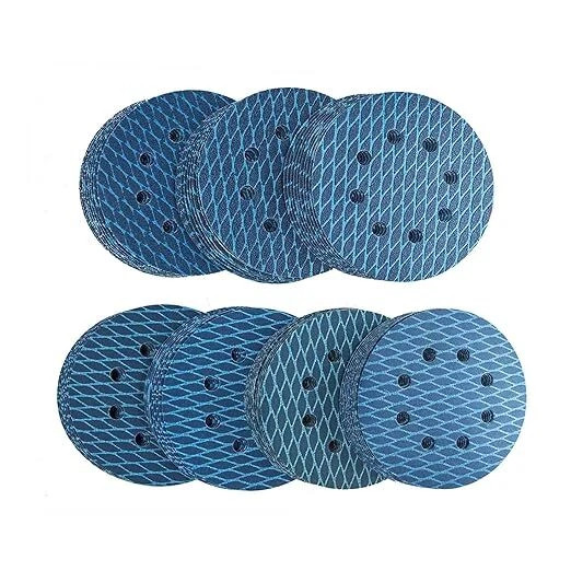 50PCS 5″(125mnm) Hook & Loop Sanding Discs, Diamond Shape,P120 for Metal & Wood