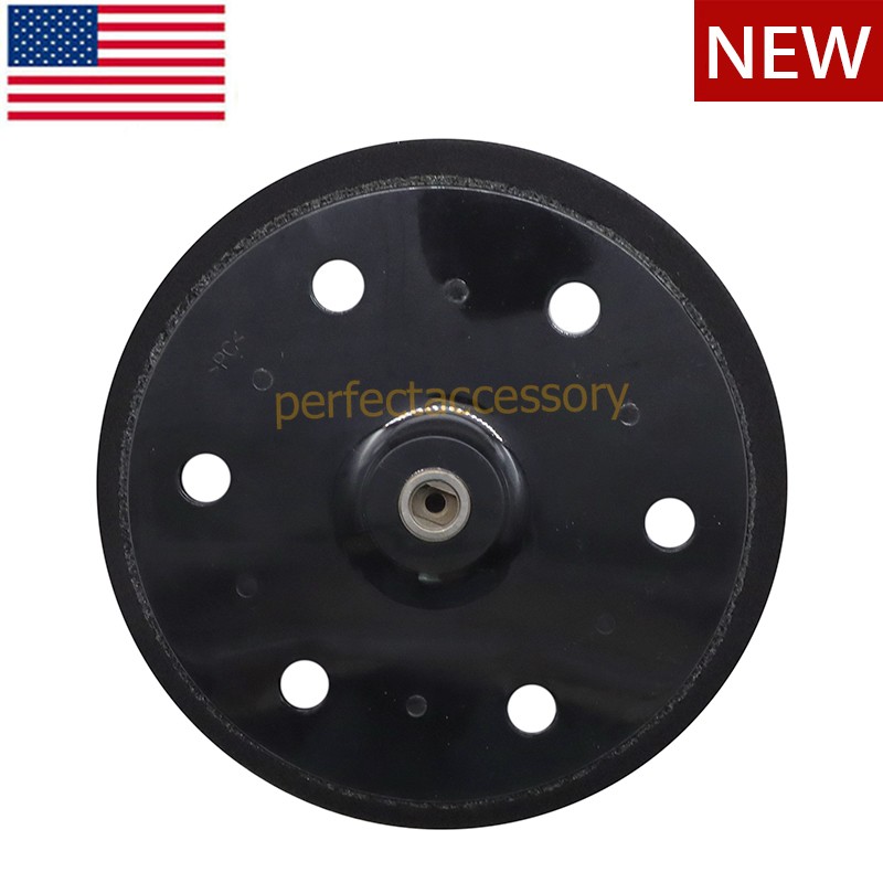 9-Inch 6 Hole Hook & Loop Sanding Pad Backing Plate for Drywall Orbital Sander