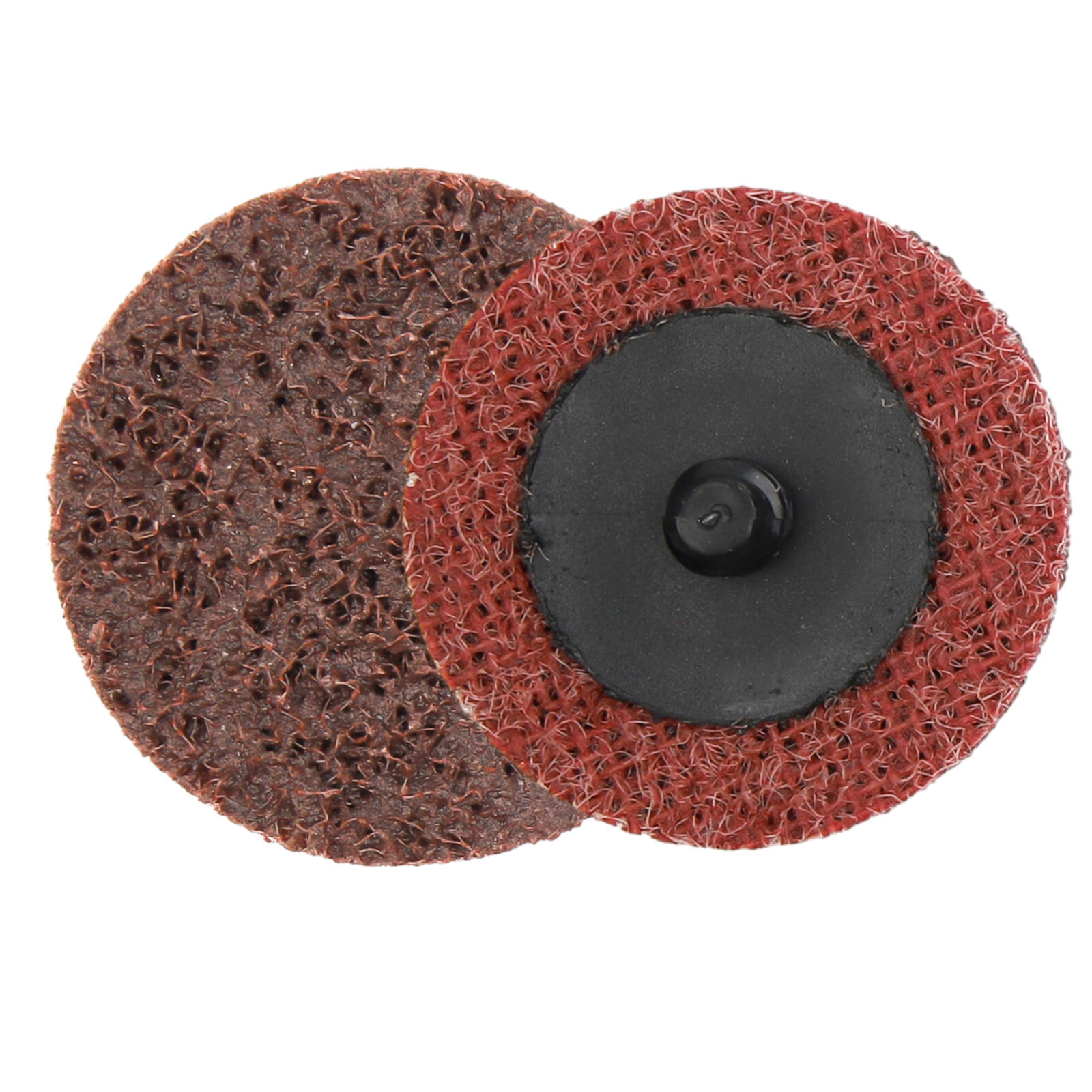 50Pc 2″ Coarse/Medium/Fine Scotch Pads Roll Lock Surface Sanding Disc