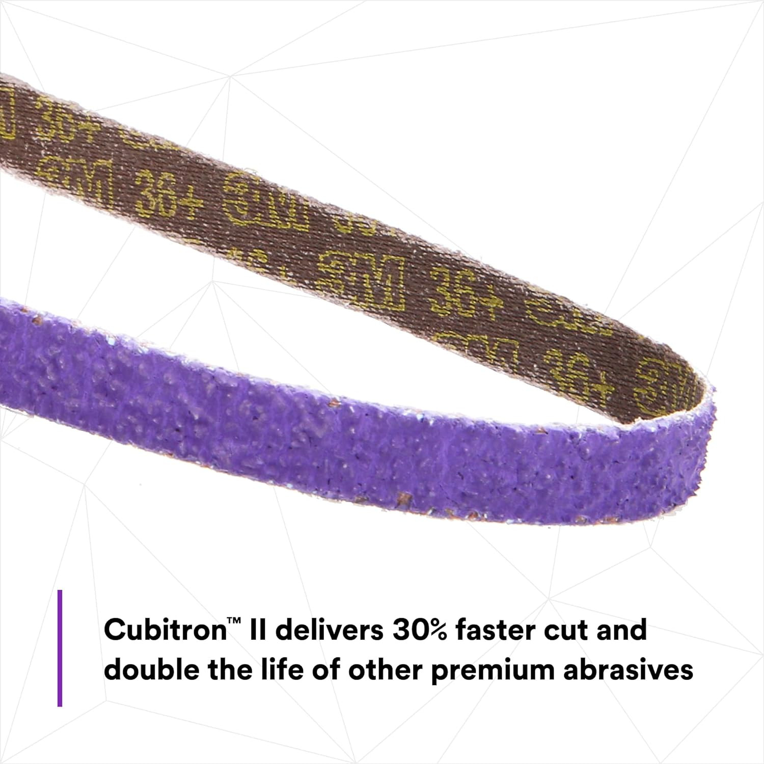 3M 33443 1/2″ X 18″ Cubitron II 36+ Grade File Belt