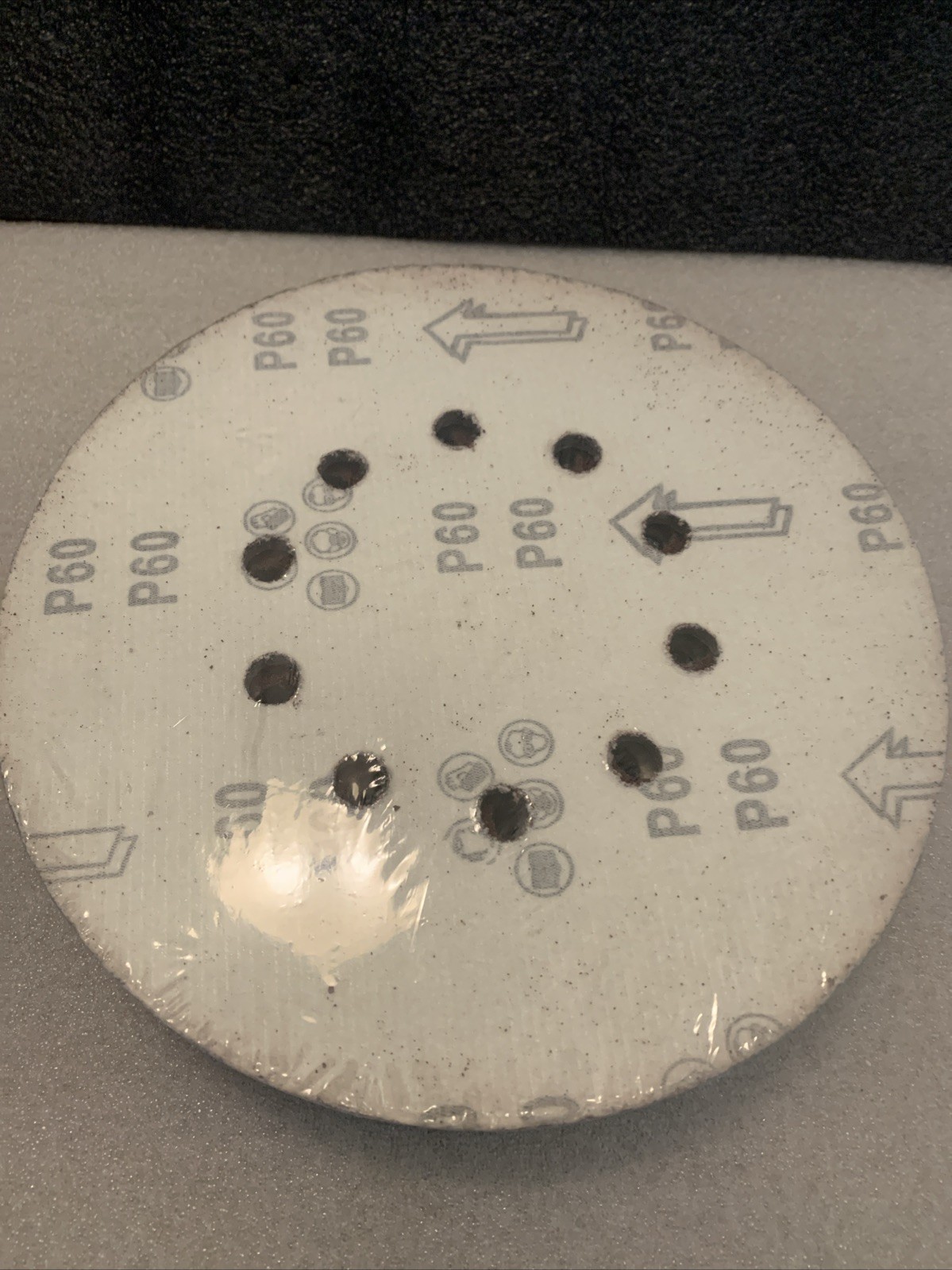 50 PCS 9”, 10-Hole Hook-and-Loop Sanding Discs for Drywall Sander Variety Pack