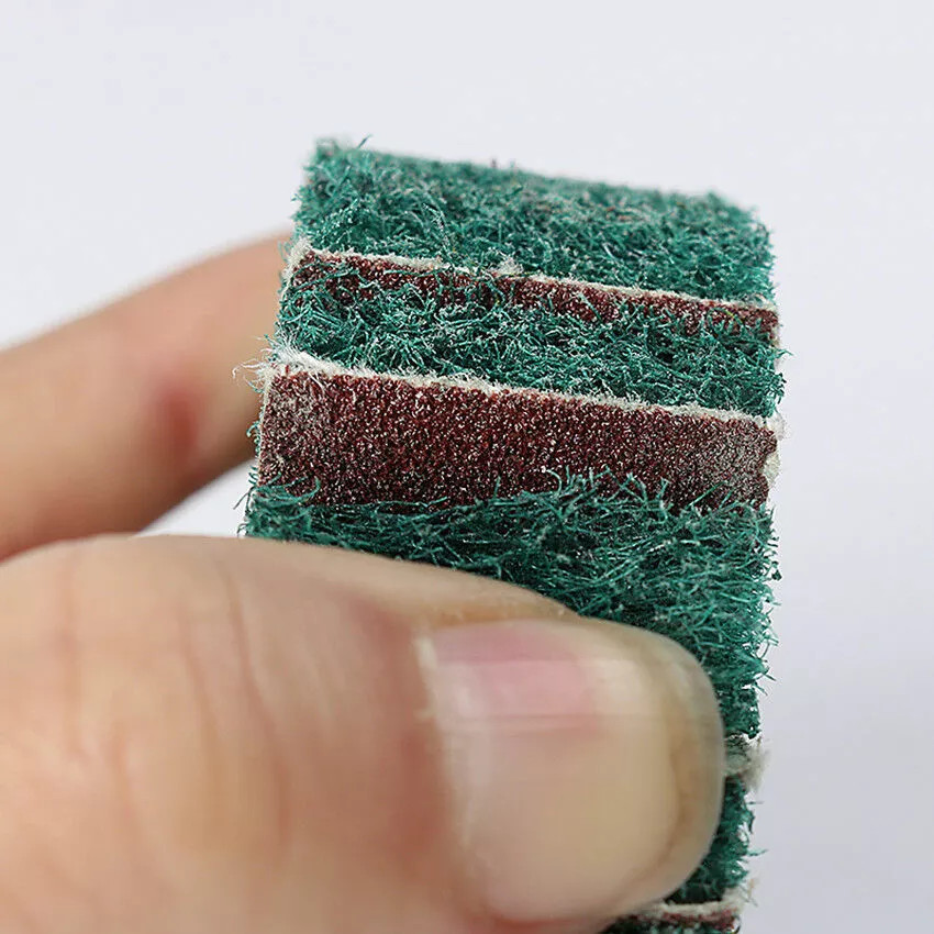 25-100mm Nylon Fiber Flap Wheel Sanding Abrasive Mop 1/4” 6mm Shank Metal Drill
