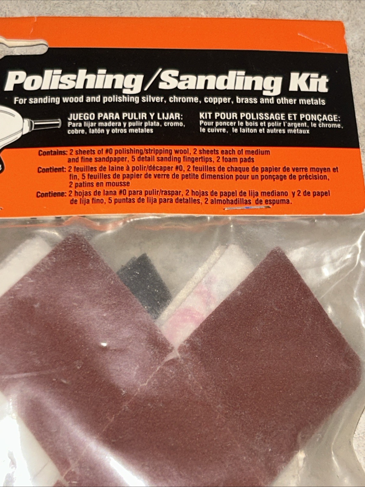 Black & Decker 74-580 Mouse Polishing Kit Fits MS500 Sander NEW NOS NIP 2002