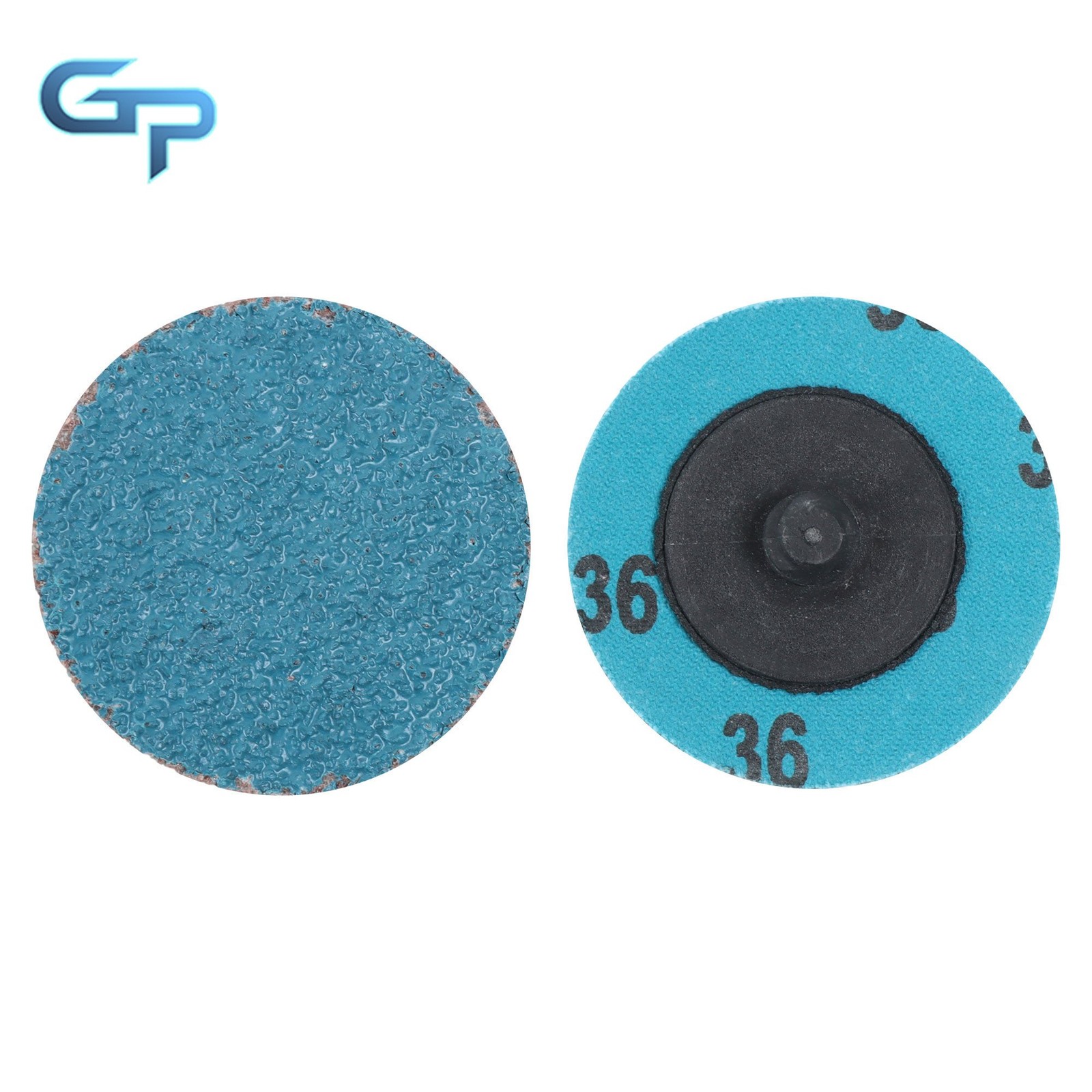 80 PCS 2 Inch 36/60/80 Grit Roll Lock Sanding Discs for Die Grinder Accessories