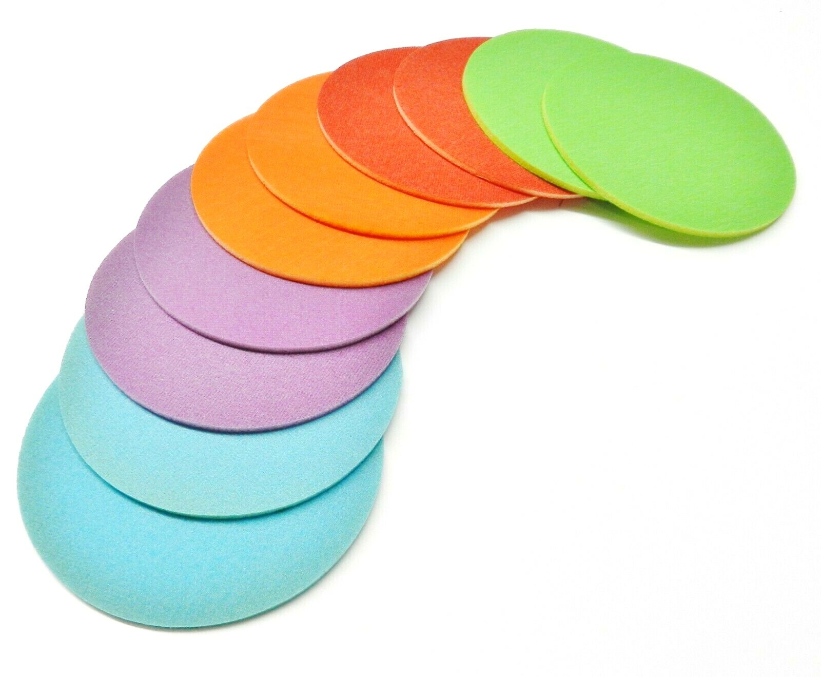 STARCKE Flexible Foam Hook & Loop 6” Grip Discs 800 Grit Blue Pack of 10