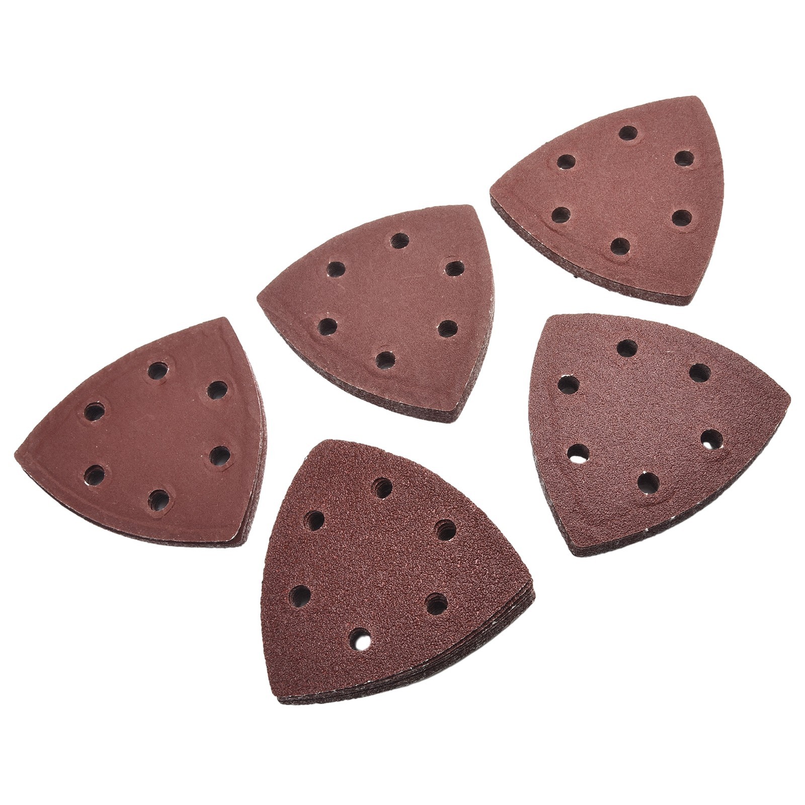 50x 90cm Sanding Sheets Paper Pads Set Triangle Sandpaper Aluminum Oxide 60-240#