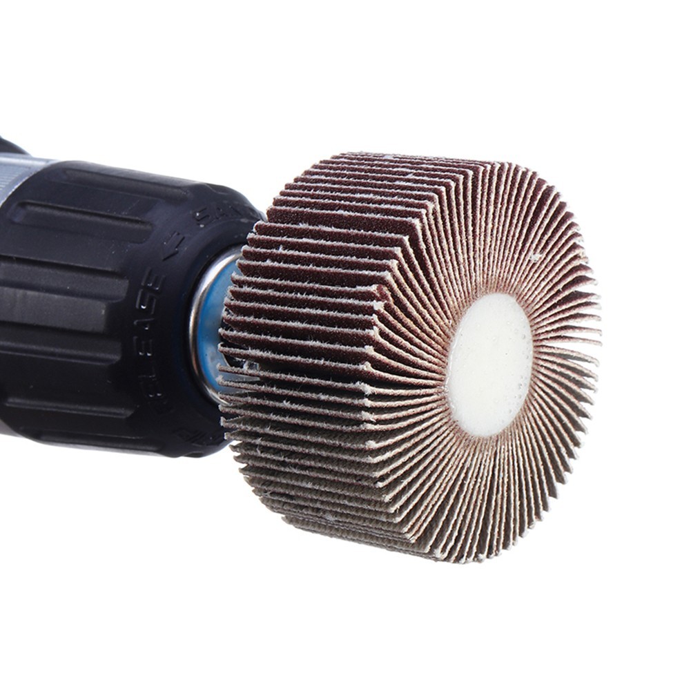 4PCS 25/30/40/50mm 80# Sanding Flap Disc Wheel Polishing Grinding Rotary Tool