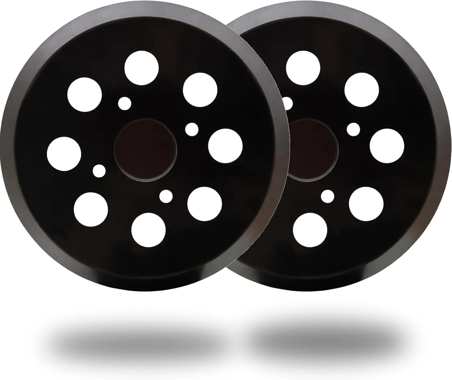 2 Pack 5 Inch 8 Hole Hook and Loop Sander Pad for Ridgid R2600, R2601 5″ Random
