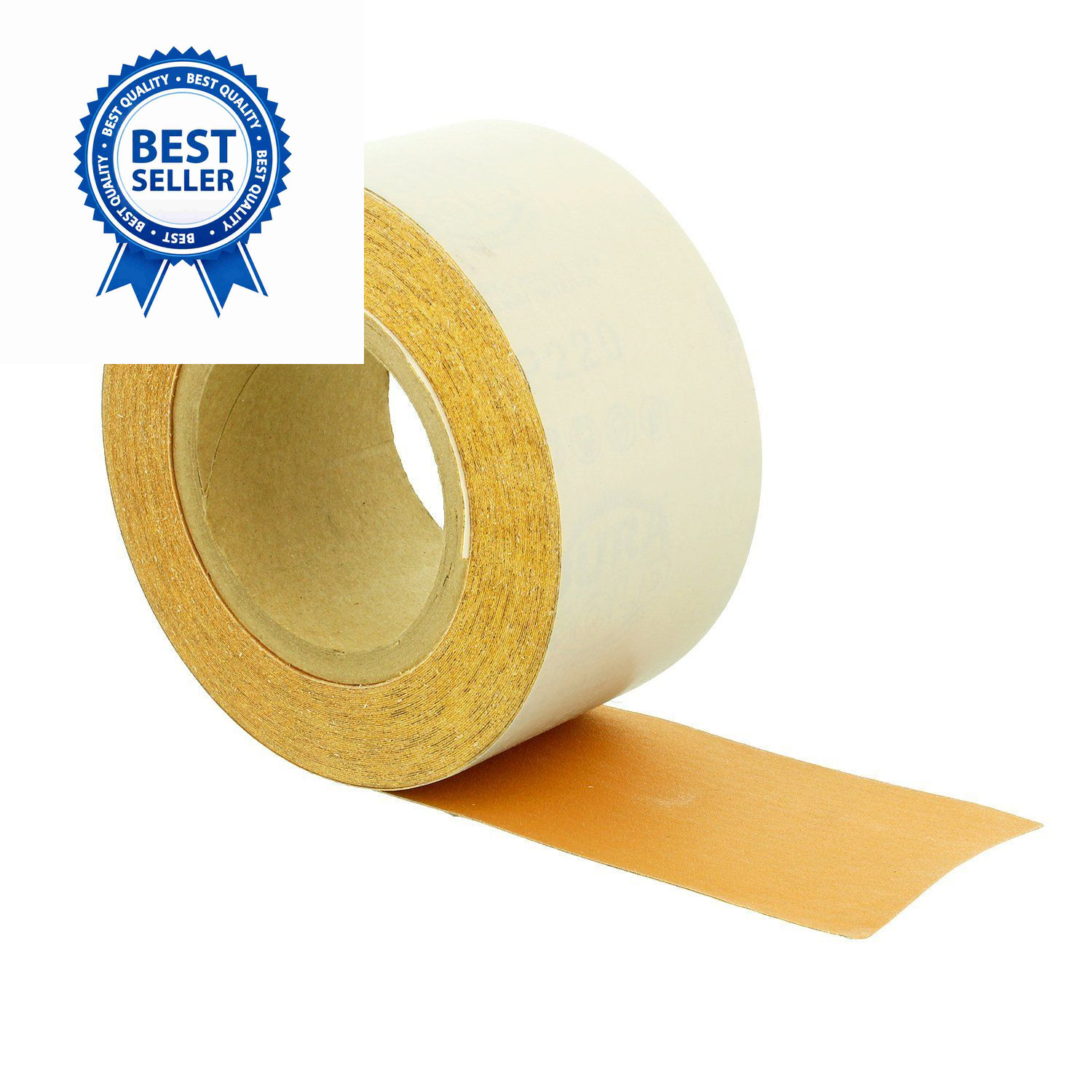 Dura-Gold Premium Gold 220 Grit PSA Longboard Sandpaper, 20 220-Grit,