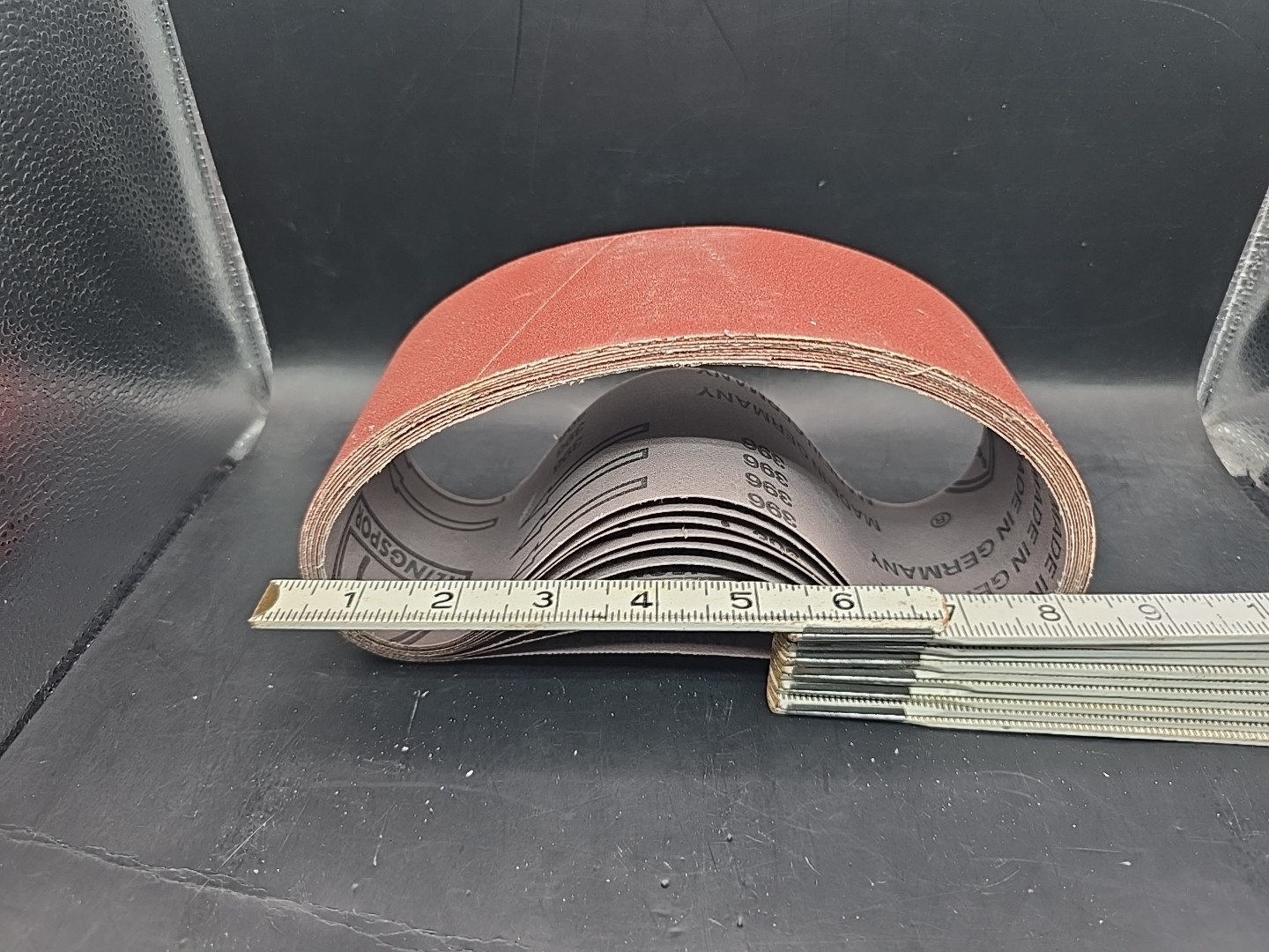 10 – 3×21 Inch 150 Grit Sanding Belts Sander Paper Made In Germany Klingspor