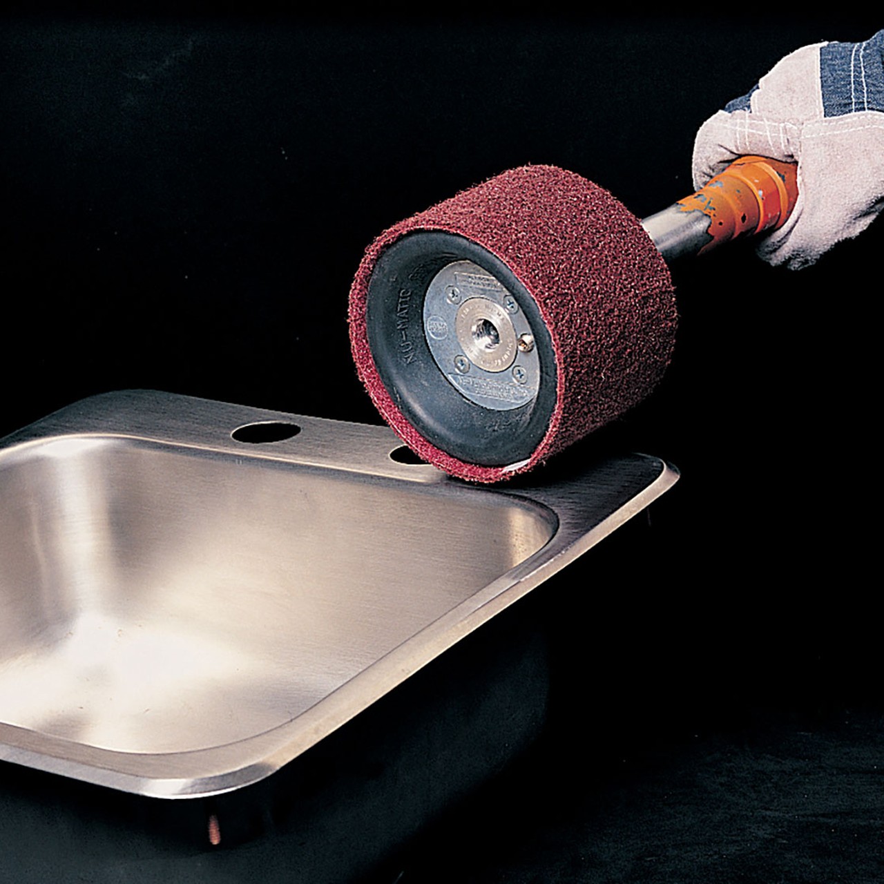 United Abrasives 77541 6×48 Non-Woven Blending Cleaning Belt Medium MAROON 5 pk