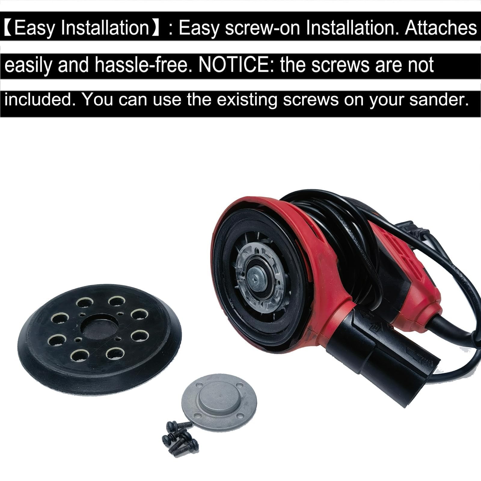 5 Inch 8 Hole Hook-and-Loop Replacemet Sanding Pad for SKIL SR211601 SR6604B …