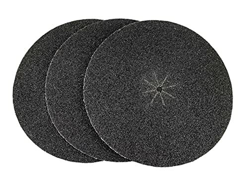 Starcke Premium 7 Inch Slotted Edger Floor Sanding Discs 8 Slots 5/16″ Hole