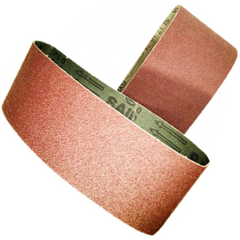 3 Pcs 76*533mm 3*21 Inch Alumina Sand Abrasive Belt 40/80/120 Grit Grinding New