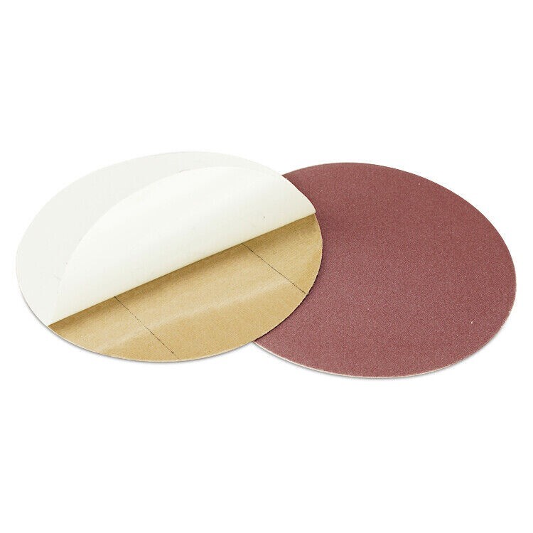 130x 6 in PSA Adhesive Sanding Disc 60-1000 Grit DA Sander Sandpaper Sticky Back