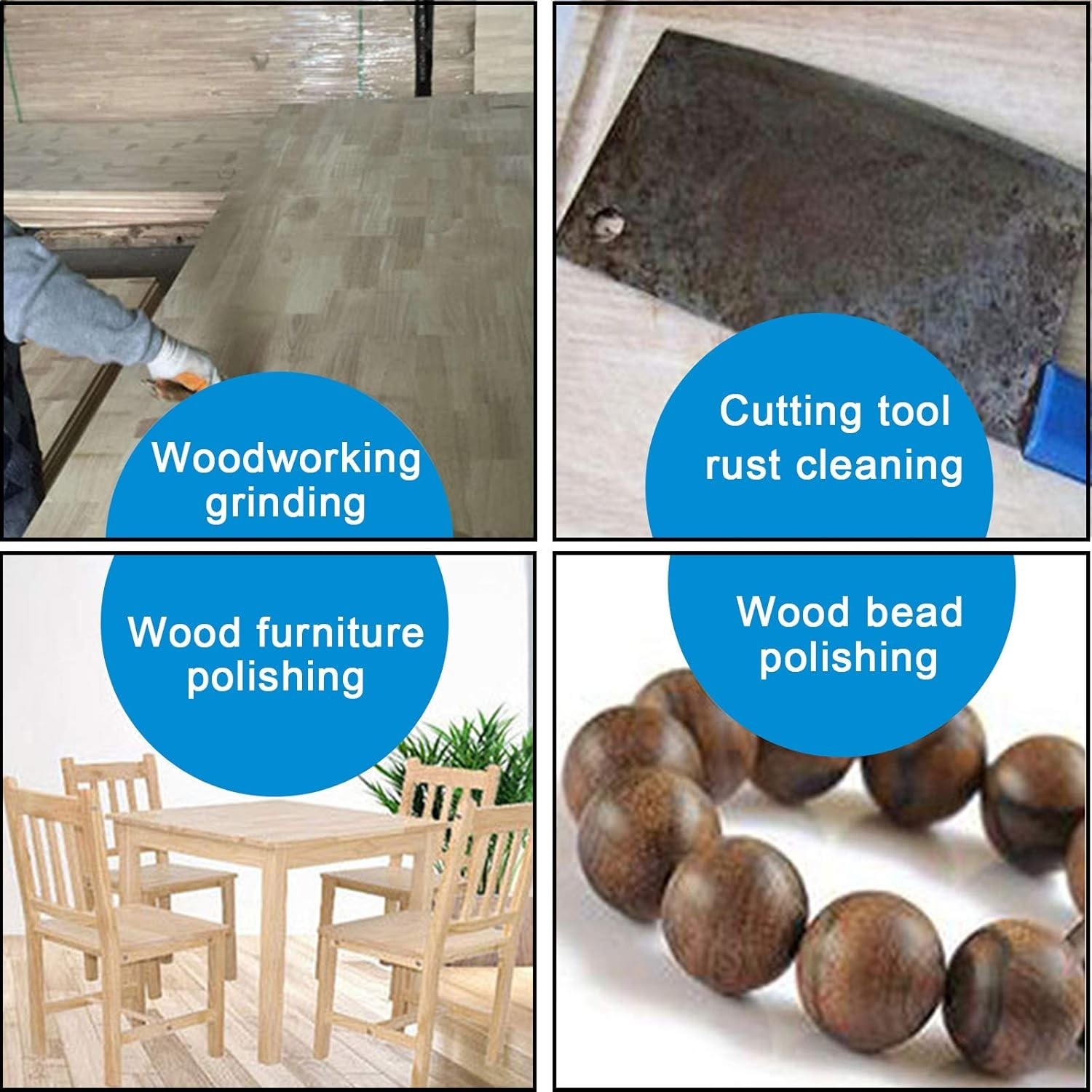 ..16Pcs 220 Grit Sanding Sponge Blocks Wet Dry for Wood Metal Plastic Furniture