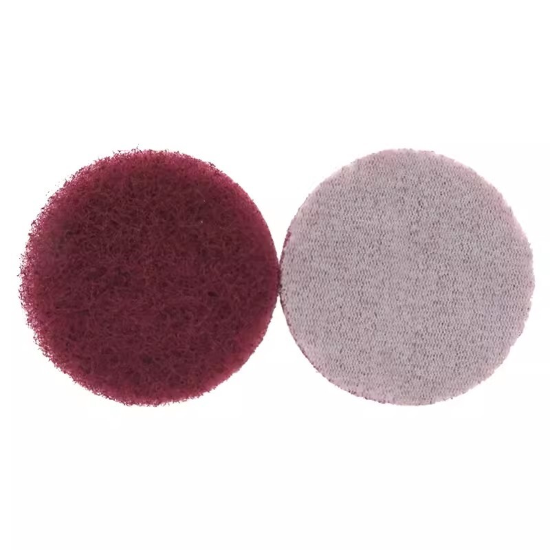 2” – 50mm Hook & Loop Scouring Pads Flocking Sanding Discs 240#-3000# Polishing