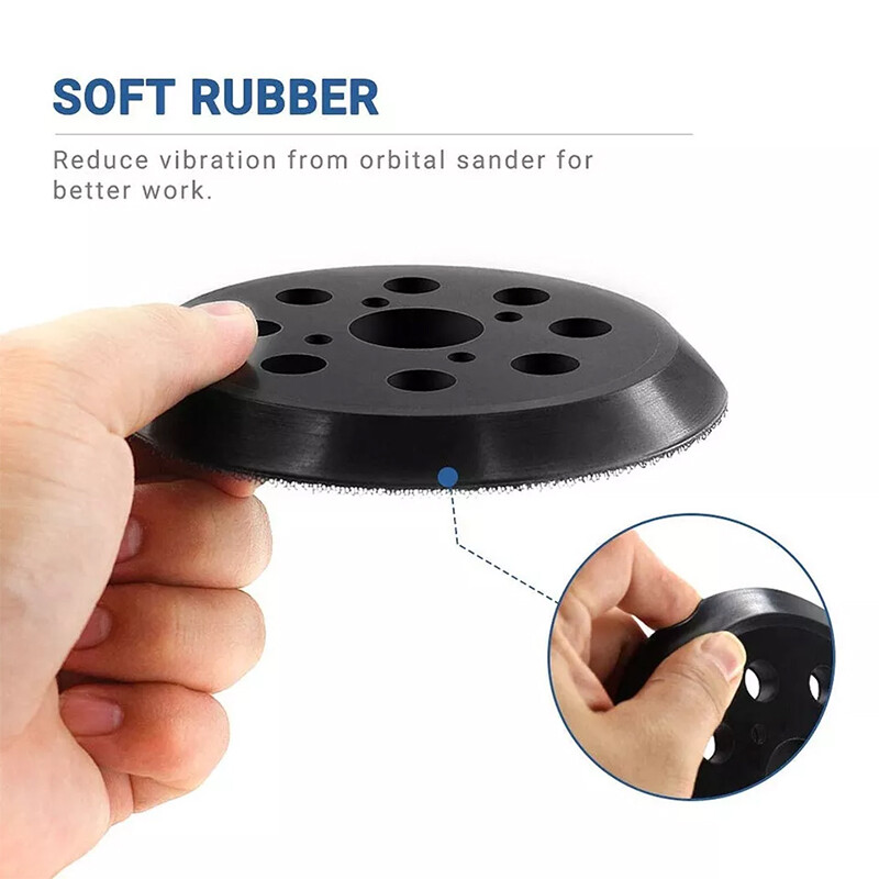 1* 5″ Hook&Loop Sander Pad for Ryobi RS290 RS280 RS280VS RS281 RS281VS P410 P411