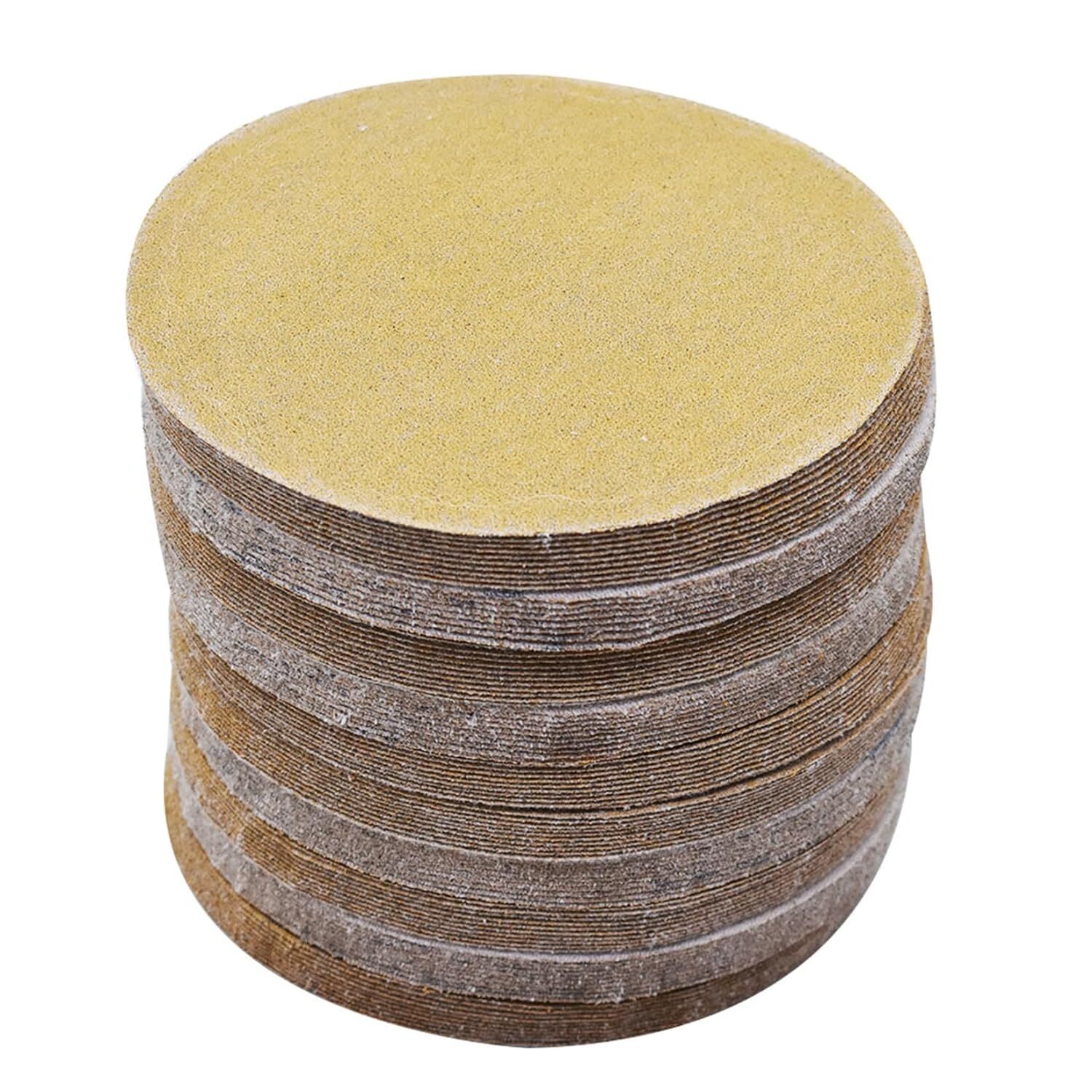 150mm No Hole Sanding Disc Sandpaper 60-600 Grits for Sanding Grinder Polishing