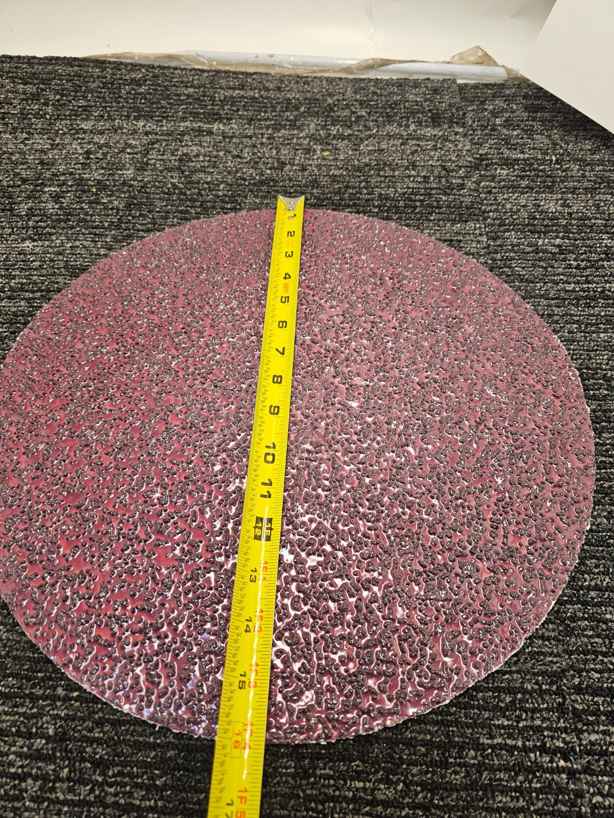 (QTY 10) Virginia Abrasives 12-4 1/2 16″ Outer Diameter Sanding Disc