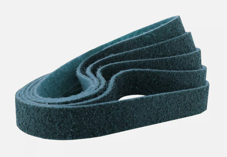 Nylon Coarse Medium Fine Abrasive Sanding Belts 3/8″ X 13″ 25 Pack | Non Woven